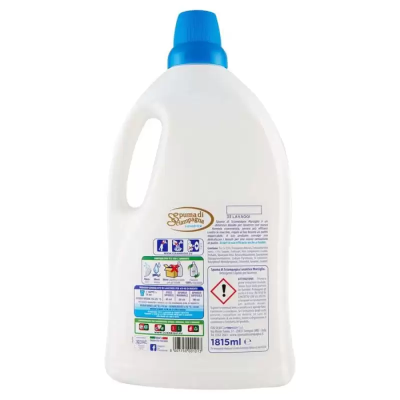Spuma di Sciampagna Detergent Automat Lichid Marseille 1815 ml, Bax 8 buc.